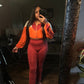 Vibrant Retro Tracksuit